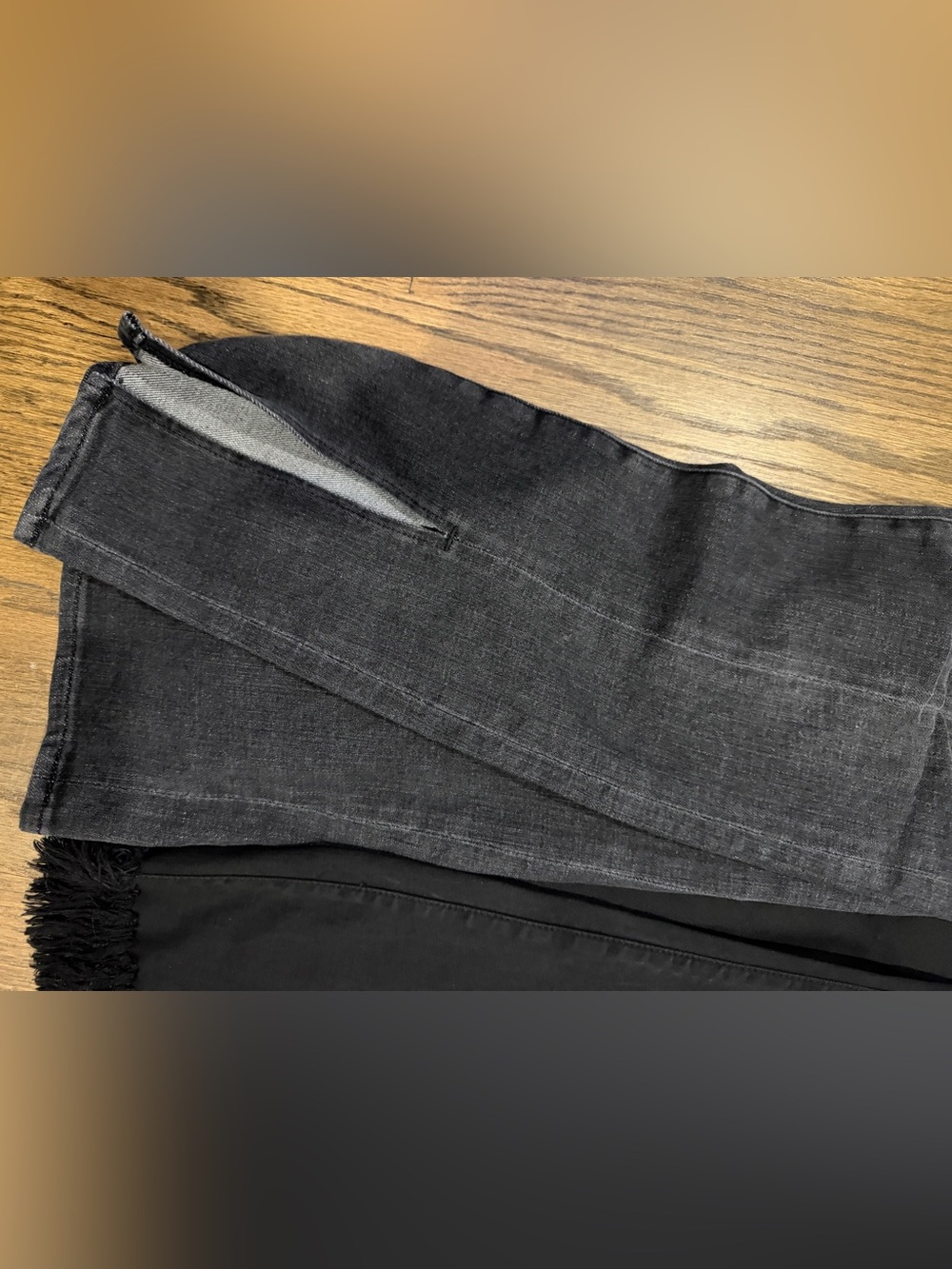 Set of 3 Frame Women's Black Cropped Ankle Jeans - Classic Black/charcoal